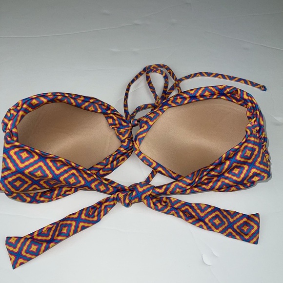 KORAL Swim Bikini Set Bandeau Top Tie Bottom S - Picture 10 of 17